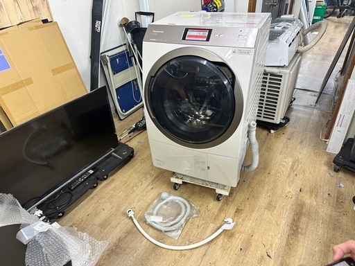 ▲⭐️激安価格⭐️パナソニック NA-VX900AL ドラム式洗濯機 2020年式 洗浄力抜群  乾燥機能付き 高性能 エコ 節水 洗濯乾燥機 中古  家電