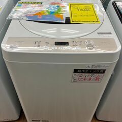 3ヶ月保証付き！！ 洗濯機 シャープ ES-GE4B 2018 幅(W)565mm × 奥行(D)