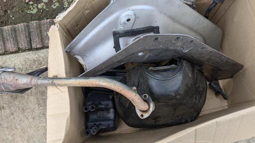 ホンダ　スーパーカブ　ジャンク品　未整備品　原付50cc