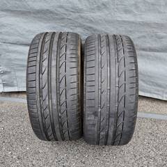 【中古】ブリヂストン 255/40R18　2本セット POTEN...