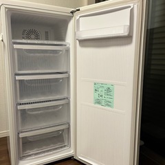 お取引中） 三菱 冷凍庫 121リットル 引き出し式