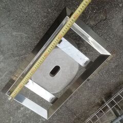 大型トラック　ナンバー枠　デコトラ　ステンレス