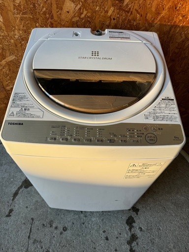 I2331   洗濯機　東芝　6kg 2017年