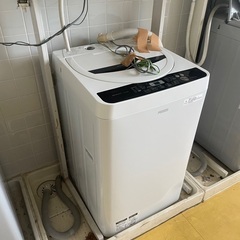 SHARP 洗濯機 ES-G45RC 4.5kg