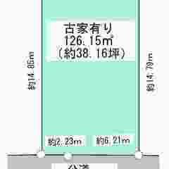 ★我孫子市若松土地★1580万円、我孫子駅徒歩23分、古家…