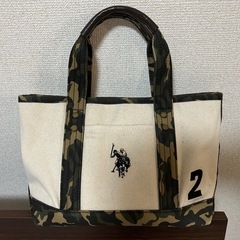 U.S. POLO ASSNトートバッグ　迷彩