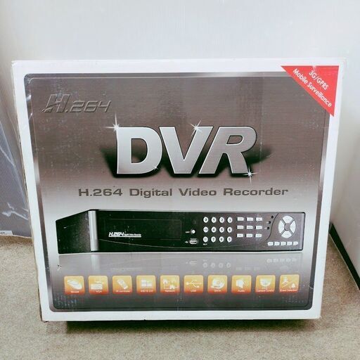 防犯カメラ・監視カメラ用録画機 8ch H.264対応 デジタルビデオレコーダー SA-50017