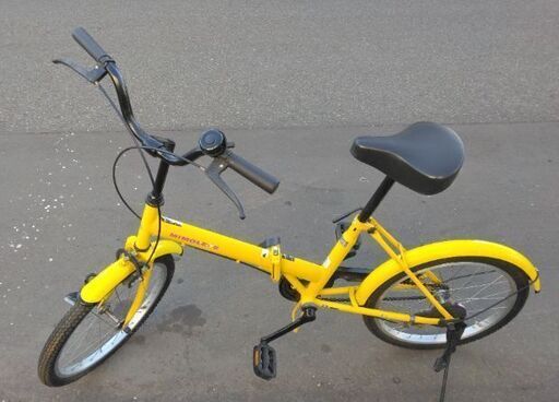 【売約済み】20インチ  中古 折りたたみ自転車 7480円 新規防犯登録料コミ 426