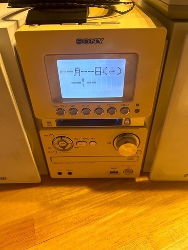 SONY CD・MDプレーヤー オーディオシステム