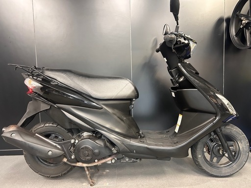 【厳選中古車•ローンOK】スズキ アドレスV125S ブラック【ご成約でヘルメットプレゼント】