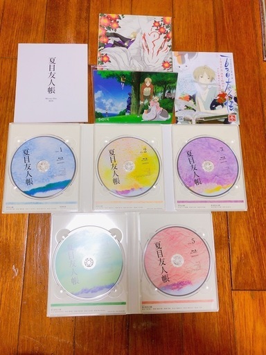 夏目友人帳DVD5枚組特典付き＆いつかゆきのひに