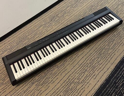O118-I58-1965 YAMAHA ヤマハ デジタルピアノ P-105 ブラックカラー 2012年製 スタンド付き 電子ピアノ 本体のみ