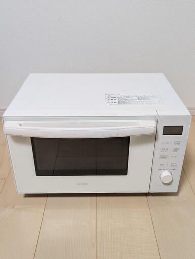 アイリスオーヤマ 18L オーブンレンジ MO-F1809-CW 電子レンジ 2023年製 動作確認済み