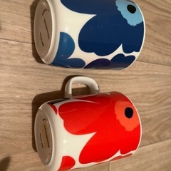 【取引決定】マリメッコmarimekko ウニッコ　マグカップ　...