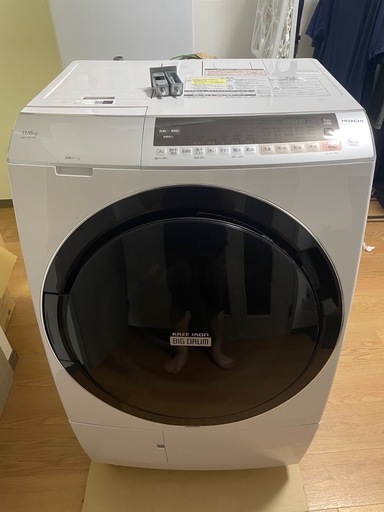 日立 HITACHI ドラム式洗濯乾燥機 2019年製 BD-SX110CLヒートリサイクル 風アイロン 洗剤自動投入