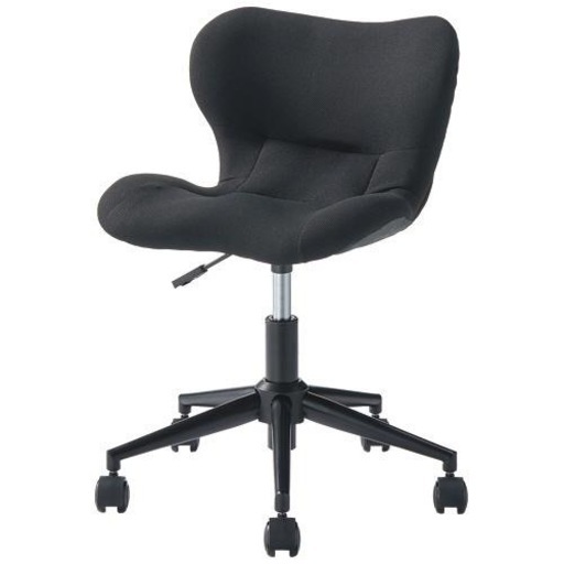 【新品未使用】定価9,980円　スリムフィットチェア　ブラック