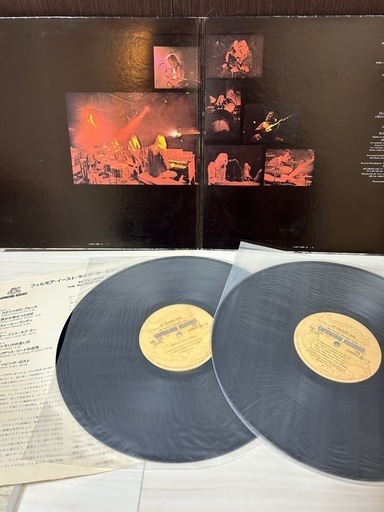 The Allman Brothers Band At Fillmore East オールマンブラザーズバンド 見開きLPレコード