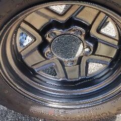 ジムニー　スタッドレス　バリ溝　美品