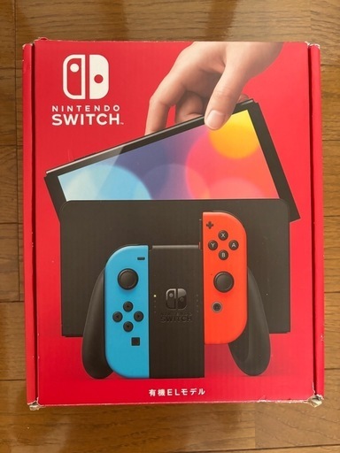 Nintendo Switch有機ELネオンブルー/(R) ネオンレッド
