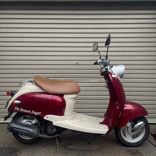 【始動動画有・2スト規制前・低走行2481km】YAMAHA ビーノ5au 新品部品交換　札幌発　50cc  バイク 車体　原付 \n