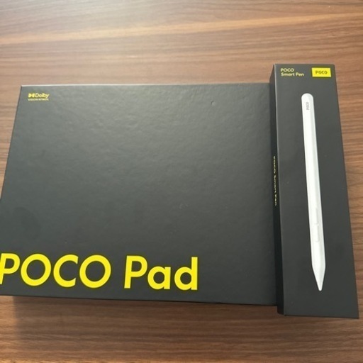 【新品】poco pad 本体グレー＋poco smart pen＋ケースセット