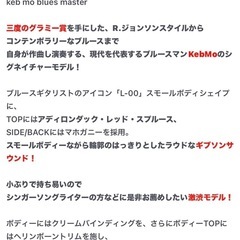 エレアコ　Gibson ケブモ　ブルースマスター　