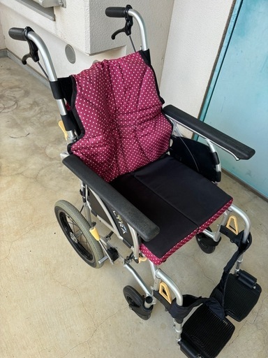 介助式車椅子 ウルトラシリーズ  NAH-U2W 折りたたみ 軽量