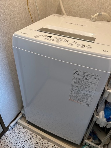 洗濯機　TOSHIBA AW45M9