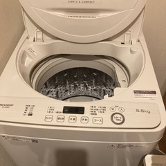 2020年式シャープ洗濯機5.5キロハイエース 200系 ワイド インテリア 