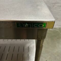 Tanico】 タニコー ステンレス製 作業台 厨房用品 業務用 W1200×D750 