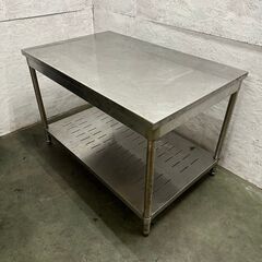 Tanico】 タニコー ステンレス製 作業台 厨房用品 業務用 W1200×D750 