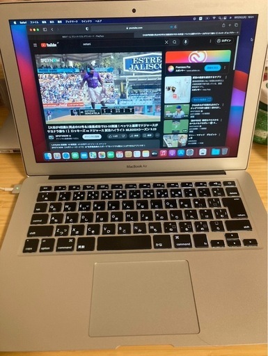 MacBook Air バッテリー繋いでご利用　2014年