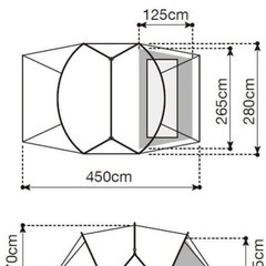 スノーピーク インナーソロテント ランドネストドーム SDE-260IRキャンプ