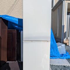 アイリスオーヤマ 2ドア 冷凍冷蔵庫 162L IRSE-16A-CW 3段クリアケース