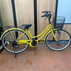 SPEED 21T 28インチ クロスバイク 自転車 6段ギア 大人用 引き取り