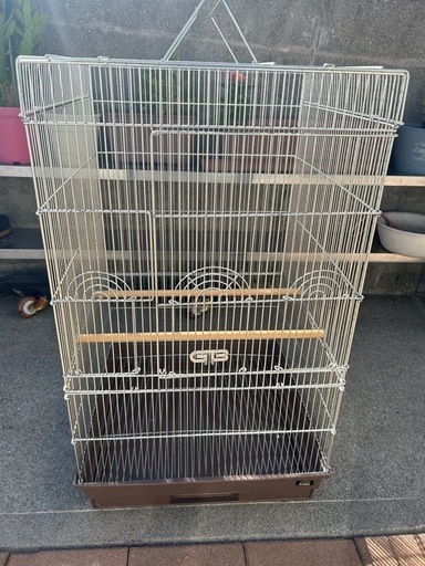 鳥かご　GB   約75cm x 44cm