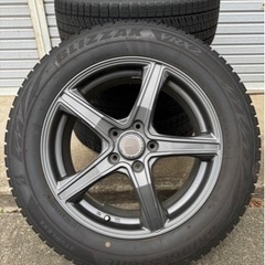 美品　215/60R17 タイヤ&ホイール　ブリザックVRX2 ...