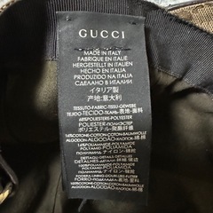 GUCCI M58 GGキャンバス キャップ
