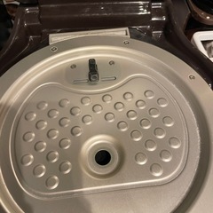 【中古】IHジャー炊飯器（5.5合炊き）　三菱 白和三盆MITSUBISHI　本炭釜　KAMADO NJ-AW108 釜無し