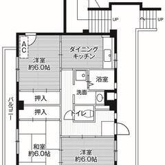 ◆敷金・礼金が無料！◆ビレッジハウス中貫2号棟 (403号…