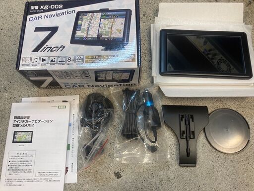 ☆未使用￥8,000！【おすすめ商品！】7インチカーナビゲーション　家電　2024年製　xg-002型　【BI151】