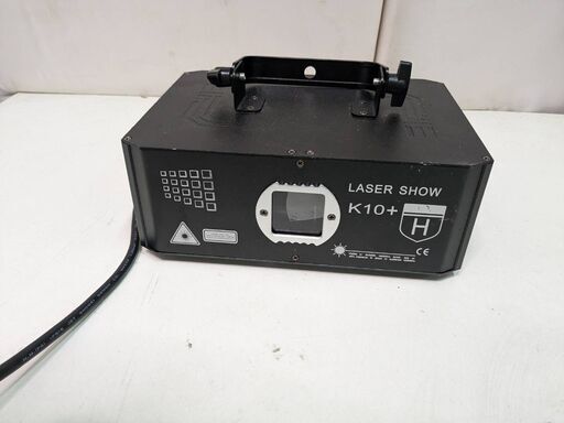 ☆中古￥7,000！Den　レーザーショー　プロジェクター　家電　幅25㎝ｘ奥行18㎝ｘ高さ16㎝　【BI158】