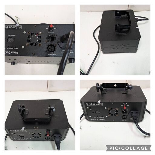 ☆中古￥7,000！Den　レーザーショー　プロジェクター　家電　幅25㎝ｘ奥行18㎝ｘ高さ16㎝　【BI158】