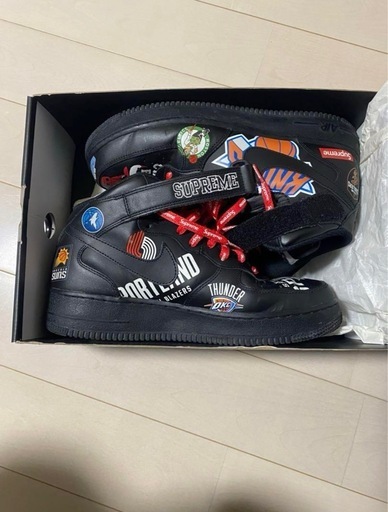 Supreme × NBA × Nike Air Force 1 \n