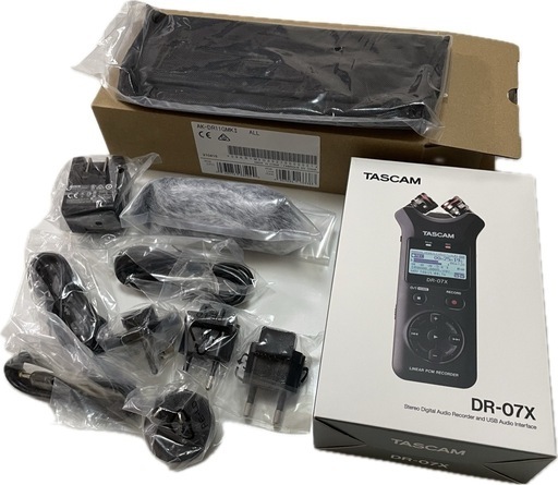 TASCAM DR-07X ステレオデジタルオーディオレコーダー一式