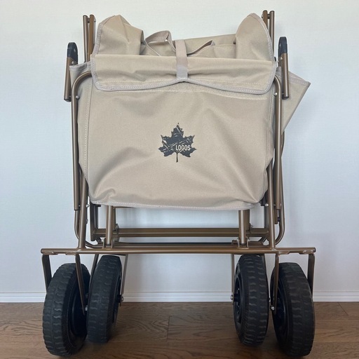 (※10月初旬〆切出品)丸洗いOK！！定価¥32,890「LOGOS」Tradcanvas 大容量カーゴキャリー