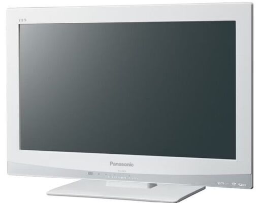 【中古品】Panasonic VIERA 液晶テレビ(19インチ・アイボリーカラー)をお売りします。