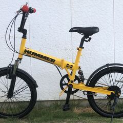 HUMMER 20インチWサスペンション折り畳み6段変速