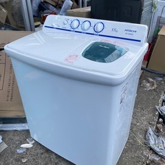 日立 二曹式洗濯機 2021