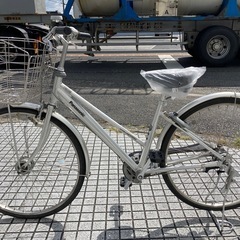 【26インチ自転車】パナソニック製　アルミフレーム　タフタイヤ使用❗️内装3段変速　LEDオートライト付　BAA認定車❗️サドル新品❗️若林自転車　膳所店　SALE中❗️